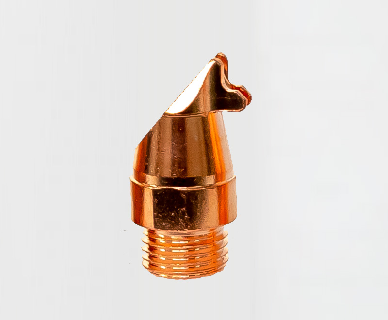 Wire feeding copper nozzle-b