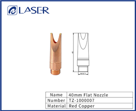 Flat Nozzle-40mm